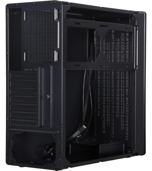 Компьютерный корпус Accord ACC-188R2 черный без БП ATX 4x120мм 1xUSB 2.0 1xUSB 3.0 1xUSB3.1 audio