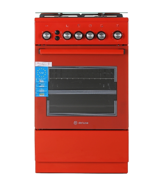 Газовая плита Deluxe 5040.40г(кр) ЧР-017