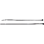 Нейлоновые стяжки Fortisflex КСС 3х150 черный 100 штук, фото4