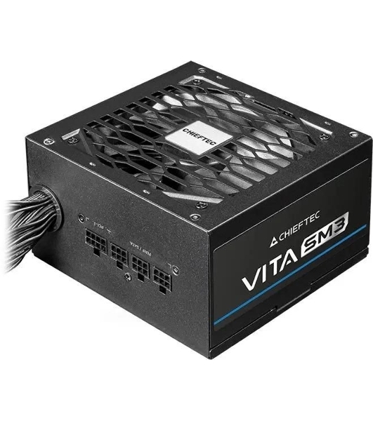 Блок питания Chieftec Vita SM3 BPX-850-C (ATX 3.1, 850W, 80 PLUS BRONZE, Active PFC, 120мм fan, Semi-modular Cable Management) Retail