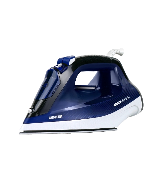 Утюг Centek CT-2308 синий, 2800 Вт, 60 г/мин, 190 г/мин, 300 мл