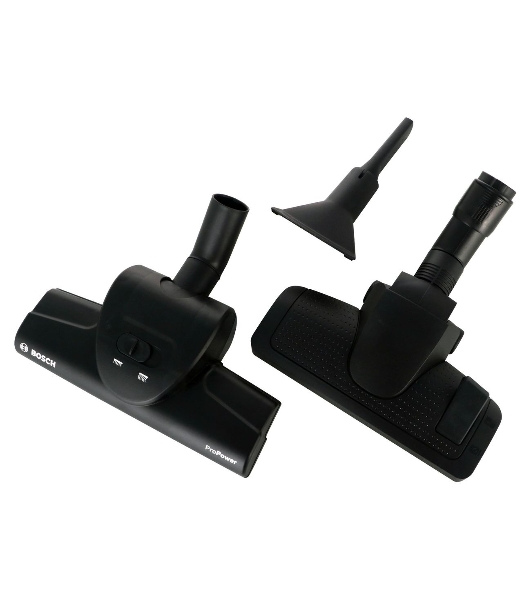 Пылесос Bosch BGS41POW1 черный/красный, 350/700 Вт, уборка сухая, пылесборник контейнер 2.4 л