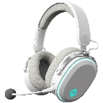 Беспроводные/проводные наушники GMNG GG-HS405W белый, полноразмерные, Bluetooth + радиоканал + проводной, до 40 ч, фото 1