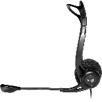 Гарнитура Logitech PC Headset 960 Stereo чёрный, проводная, USB, фото3