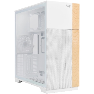 Корпус InWin F5 CS19 White, Full-Tower, белый, закалённое стекло, ARGB подсветка, 3 x 140 мм (2 спереди, 1 сзади)