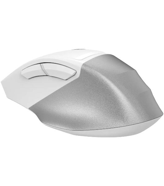 Мышь беспроводная A4Tech Fstyler FG45CS Air2 белый/серебристый, 2000 dpi, радиоканал, USB, кнопки - 7