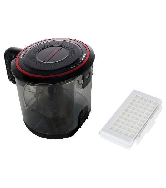 Пылесос Bosch BGS41POW1 черный/красный, 350/700 Вт, уборка сухая, пылесборник контейнер 2.4 л