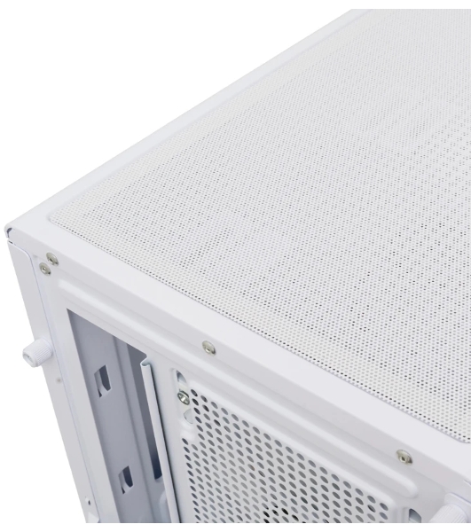 Компьютерный корпус HSPD M510, Mesh Mid Tower, белый, TG, 0.5 SPCC, 4x120мм ARGb ATX, mATX, mITX 180/280/160мм 1x2.5', 1x3.5', 7xPCI 2xUSB-A 3.0 517x277x418мм