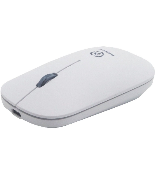 Мышь беспроводная Raskat M003WR белый, 2400 dpi, радиоканал, Bluetooth, USB, кнопки - 3