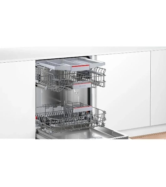Встраиваемая посудомоечная машина Bosch SMV4HVX00E, серебристый, 59.8 см, 14 компл., 46 дБ, класс D