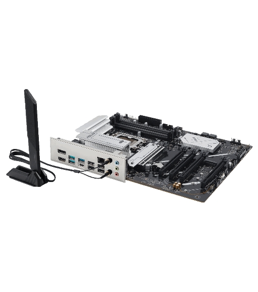 Материнская плата ASUS PRIME B860-PLUS WIFI, LGA 1851, Intel B860, 4xDDR5, 4xSATA, 2xM.2, 1xPCIe 5.0 x16, 4xPCIe 4.0 x16, 2xUSB-C, 4xUSB-A 3.2 Gen 1, 2xUSB-A 3.2 Gen 2, 1xHDMI, 1xDP, 1x2.5Gb LAN, 7.1, ATX