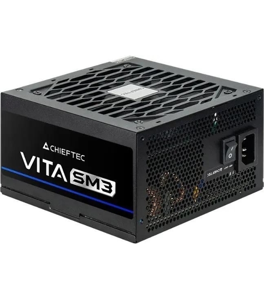 Блок питания Chieftec Vita SM3 BPX-850-C (ATX 3.1, 850W, 80 PLUS BRONZE, Active PFC, 120мм fan, Semi-modular Cable Management) Retail