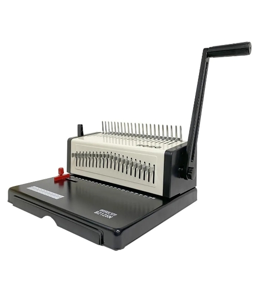 Переплетчик Office Kit B2125N A4/перф.23л.сшив/макс.500л./пластик.пруж. (4.5-51мм)