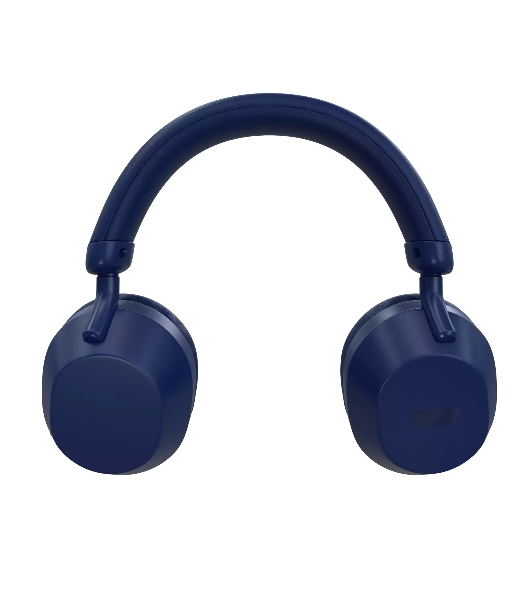 Беспроводные/проводные наушники MORE CHOICE HW55 темно-синий, накладные, Bluetooth + проводной, до 12 ч
