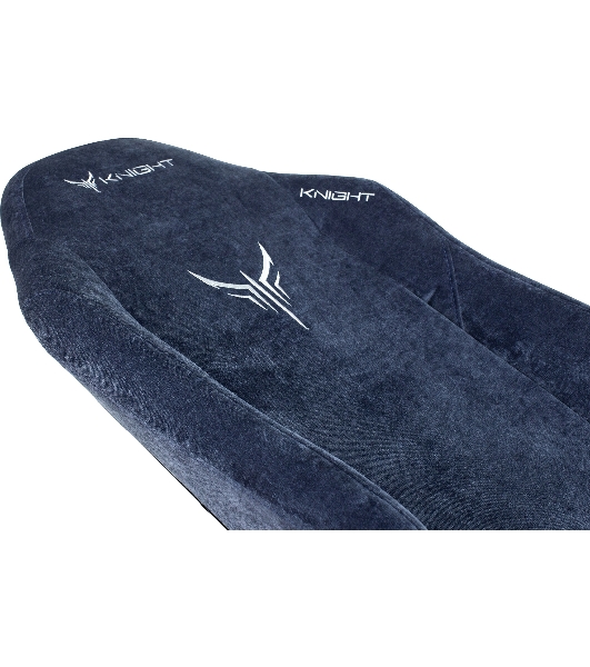 Кресло Knight N1 Fabric синий, ткань, 120 кг, механизм качания