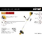 Триммер бензиновый Huter GGT-1900T, 2,5 л.с., фото6