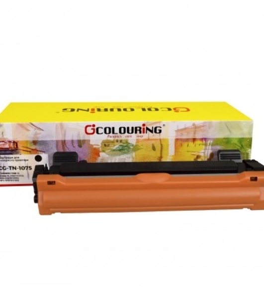 Картридж Colouring CG-TN-1075 черный (1000 стр.) для Brother DCP-1510R/1512R/1510/1511/MFC1810/1815/HL1110/1111/1112/1118