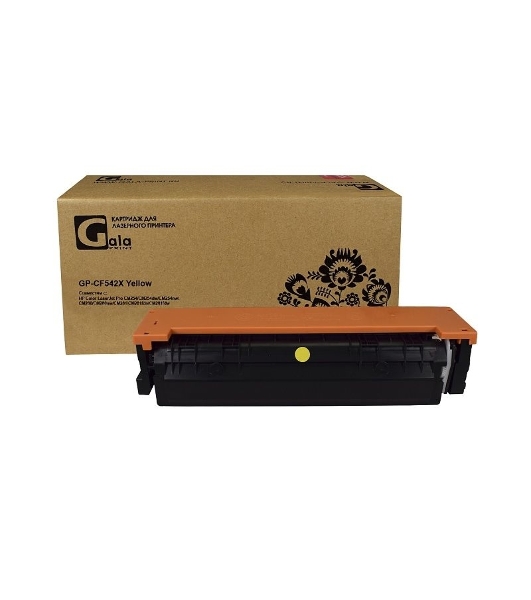 Картридж лазерный GalaPrint GP-CF542X желтый (2500 стр) для HP Color LaserJet Pro M254/280/281