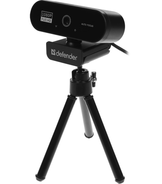 Веб-камера G-lens 2580 FullHD 1920x1080, 30 кадр/с, USB Type-A, микрофон (шумоподавление), автоматическая фокусировка, автоосвещение, штатив в комплекте