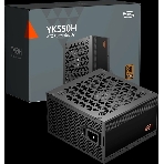 Блок питания ПК Power Supply PCCooler, 550W 80+ Bronze (ATX, ATX 2.52, Non-modular, 1x24(20+4)pin 550мм, 1xCPU(4+4)pin 650мм, 1xPCIe*2 8(6+2)pin 500+120мм, 4xSATA*3+MOLEX4pin*1, Active, 120x120мм, 140x150x86mm, APFC, OVP/UVP/OCP/SCP/OTP/OPP/SPD), фото 1