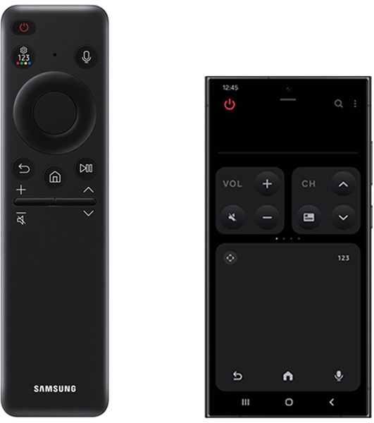Телевизор Samsung 55' QE55Q7F5AUXRU черный QLED 4K UHD 60Hz DVB-T DVB-T2 Smart TV