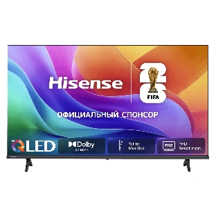 Телевизор Hisense 40' 40A5S черный QLED FHD 60Hz Smart TV VIDAA