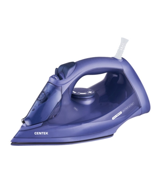 Утюг Centek CT-3300 фиолетовый, 2800 Вт, 60 г/мин, 190 г/мин, 600 мл