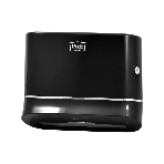 Диспенсер бумажных полотенец Puff 5135Bl, черный, с замком, ABS-пластик, фото2