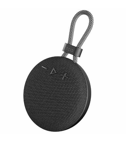 Портативная колонка круглая HOCO BS60, черный