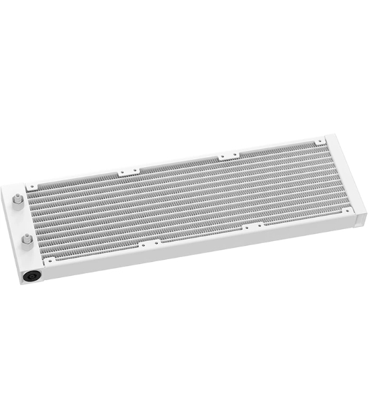 Система жидкостного охлаждения Deepcool LM360 WH ARGb Soc-AM5/AM4/1200/1700/1851 белый 4-pin 19-36dB Al LCD 250W 1729gr Ret (R-LM360-WHDMMC-1)