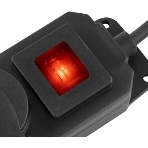 Сетевой фильтр Buro 400MDP-3-B 3 м, 4 розетки, черный, коробка, фото3