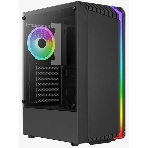 Корпус ATX AeroCool Bionic-G-BK-v2 4710562758672 черный, без БП, 2*USB 3.0, USB 2.0, HD Audio, фото 1
