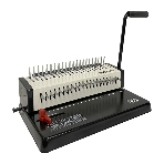 Переплетчик Office Kit B2116 A4/перф.13л.сшив/макс.450л./пластик.пруж. (4.5-45мм), фото 1