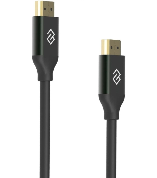 Кабель аудио-видео Digma HDMI (m)/HDMI (m) 2м. феррит.кольца позолоч.конт. черный (D-HDMI-V2.1-2M)