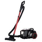 Пылесос Bosch BGS41POW1 черный/красный, 350/700 Вт, уборка сухая, пылесборник контейнер 2.4 л, фото 1