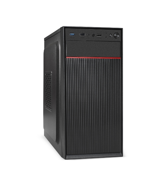 Компьютерный корпус Minitower ExeGate BAA-113U-UNS500 (mATX, БП UNS500 с вент. 12см, 2хUSB+1хUSB 3.0, аудио, черный)