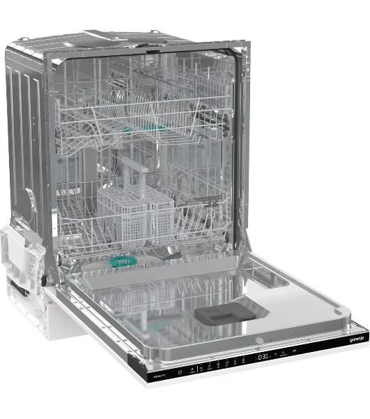 Встраиваемая посудомоечная машина Gorenje GV642D90, черный, 59.8 см, 14 компл., 45 дБ, класс A+++
