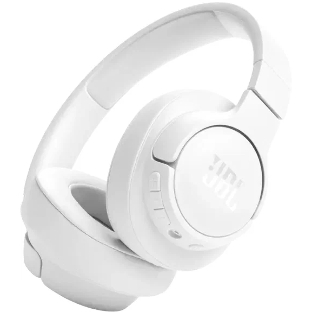 Беспроводные/проводные наушники JBL Tune 720BT белый, полноразмерные, Bluetooth 5.3 + проводной, до 76 ч
