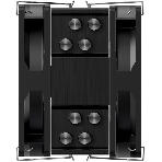 Кулер для процессора ID-COOLING SE-214-XT PLUS черный 120мм алюминий/медь 1800rpm 35.2db 4-pin 200W 150мм, фото4