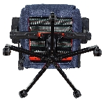 Кресло Knight N1 Fabric синий, ткань, 120 кг, механизм качания, фото10