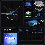 Ноутбук CHUWI MiniBook X touch 10.5'(1920x1200 IPS)/Touch/Intel N-series N150(0.8Ghz)/16384Mb/512SSDGb/noDVD/Int:Intel UHD Graphics/Cam/BT/WiFi/war 1y/0.98kg/Win11Home + мышь, фото13