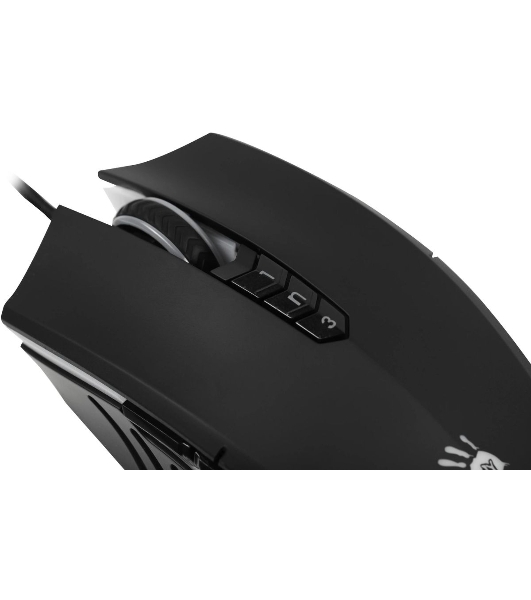 Мышь проводная A4Tech Bloody A70 черный, 6200 dpi, USB, кнопки - 8