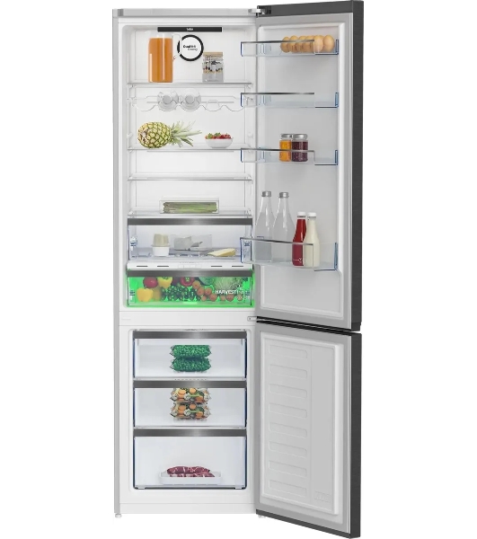 Холодильник Beko B5RCNK403ZXBR антрацит двухкамерный 257/100 л морозилка снизу, No Frost