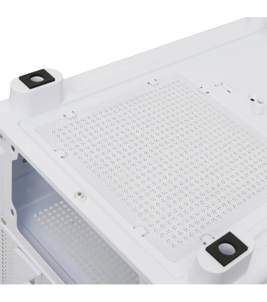 Компьютерный корпус HSPD F510, Panoramic Mid Tower, белый, TG, 0.5 SPCC, 3x120мм ARGB ATX, mATX, mITX 180/280/160мм 1x2.5', 1x3.5', 7xPCI 2xUSB-A 3.0 356x218x467мм