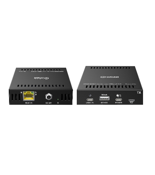 Удлинитель сигнала Infobit iTrans UC-Hub UC/KVM 4K60 USB-C через HDBase T3.0