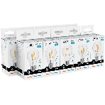 Лампа филам. Gauss Filament 11Вт цок.:E27 груша св.свеч.бел.нейт. (упак.:10шт) (22221), фото3