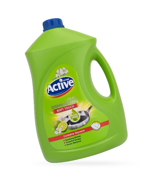 Гель для мытья посуды Active 'Лайм и цветы', 3500 мл Green (511301199)