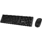 Комплект клавиатура+мышь Oklick S315W беспроводной, USB, 1600 DPI, чёрный, фото3