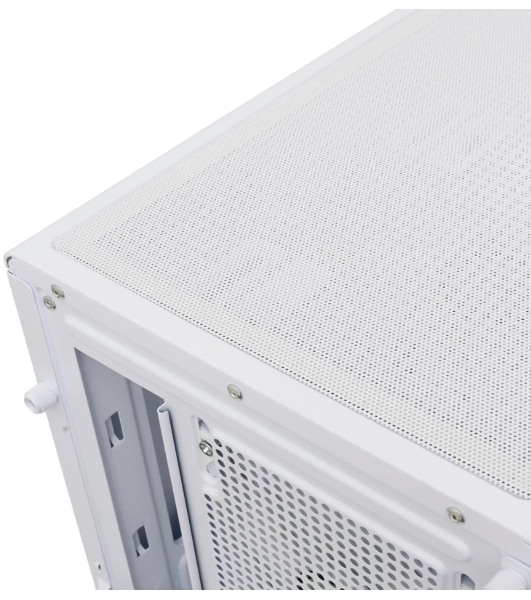 Компьютерный корпус HSPD F510, Panoramic Mid Tower, белый, TG, 0.5 SPCC, 3x120мм ARGB ATX, mATX, mITX 180/280/160мм 1x2.5', 1x3.5', 7xPCI 2xUSB-A 3.0 356x218x467мм