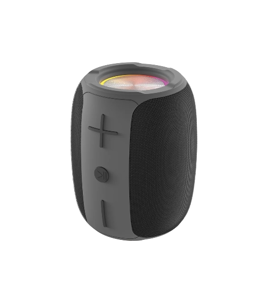 Колонка беспроводная QUMO BatteryBeats BT5.0 5Вт IP64 FM SD USB AUX подсветка 1500мА·ч черный
